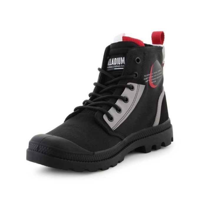 Vyriški aukšti sportbačiai Palladium Pampa Hi Dare ZIP, juodi