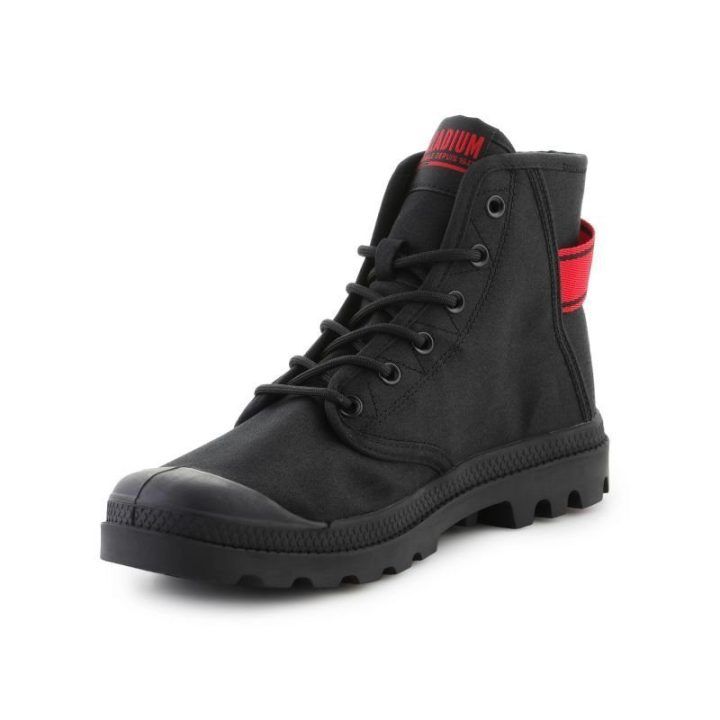 Vyriški kedai aukštu auliuku Palladium Pampa Hi Dare II, juodi