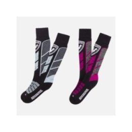 Moteriškos slidinėjimo kojinės Rossignol Thermotech, juodos, 2 poros