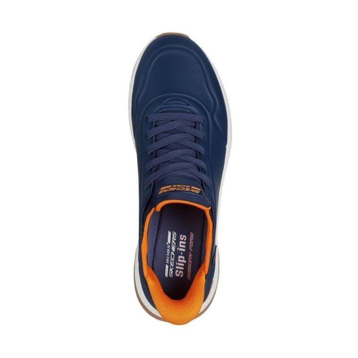 Vyriški įspiriami sportbačiai Skechers Bobs Squad 4, tamsiai mėlyni