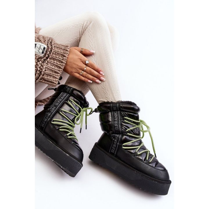 sniego batai ant storo pado DFranklin DFSH371007 Black