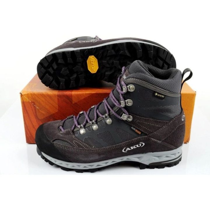 Moteriški odiniai žygio batai Aku Trekker Pro GORE-TEX, rudi