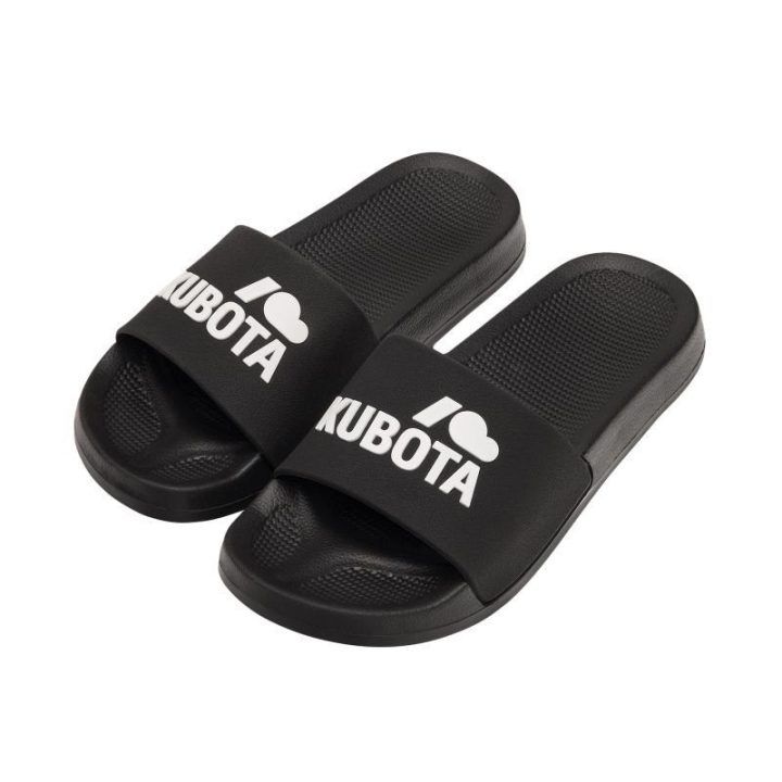 Moteriškos šlepetės baseinui su 2 cm padu Kubota Basic, juodos