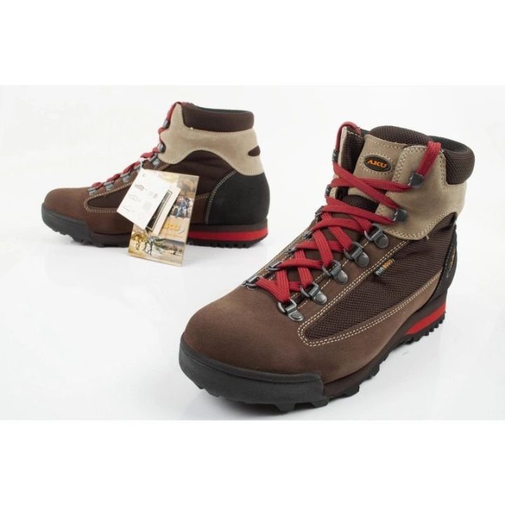 Vyriški odiniai žygio batai Aku Slope GORE-TEX, rudi