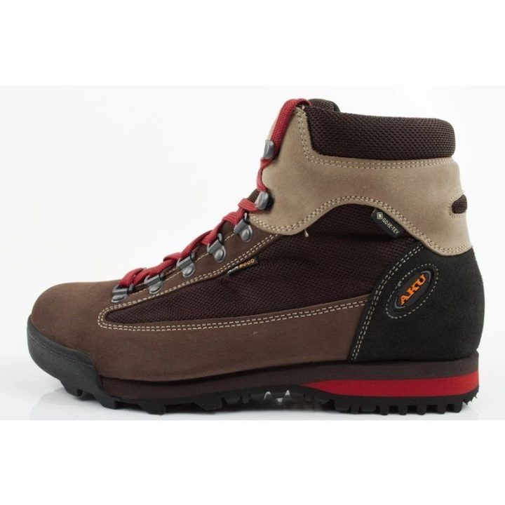 Vyriški odiniai žygio batai Aku Slope GORE-TEX, rudi