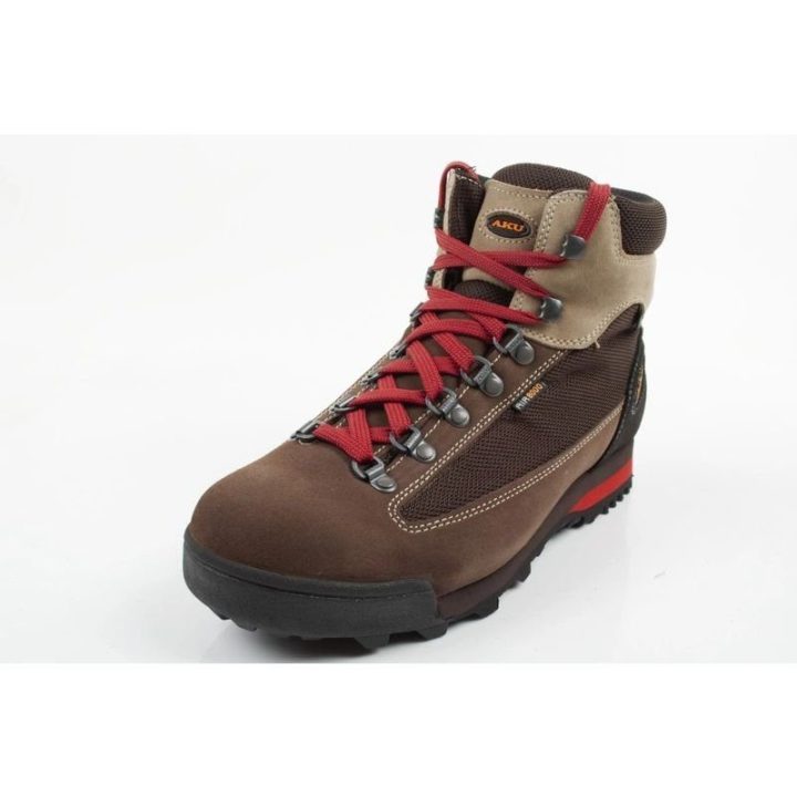 Vyriški odiniai žygio batai Aku Slope GORE-TEX, rudi