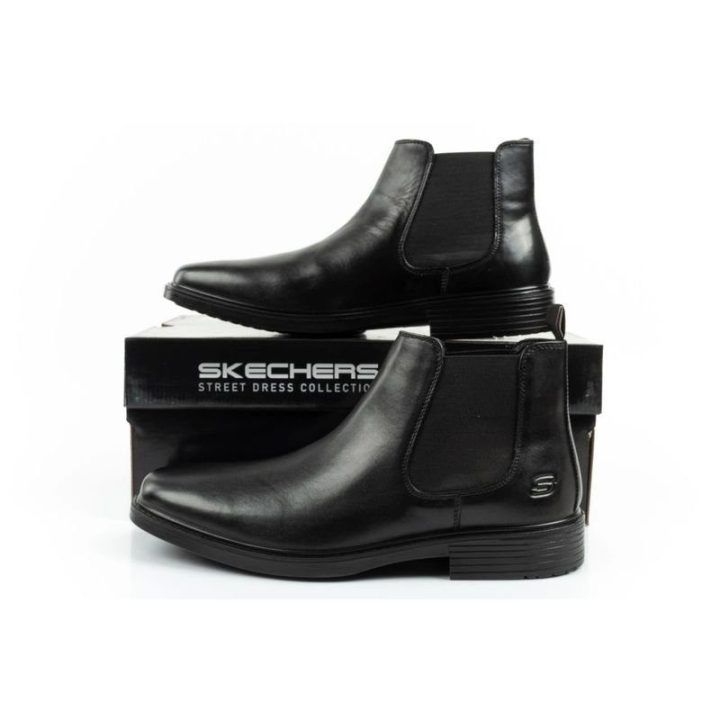 Vyriški elegantiški odiniai Chelsea tipo aulinukai Skechers