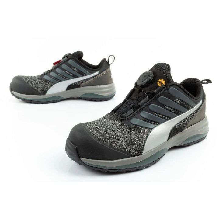 Darbo batai S1P Puma Charge Black Disc Low, juodi