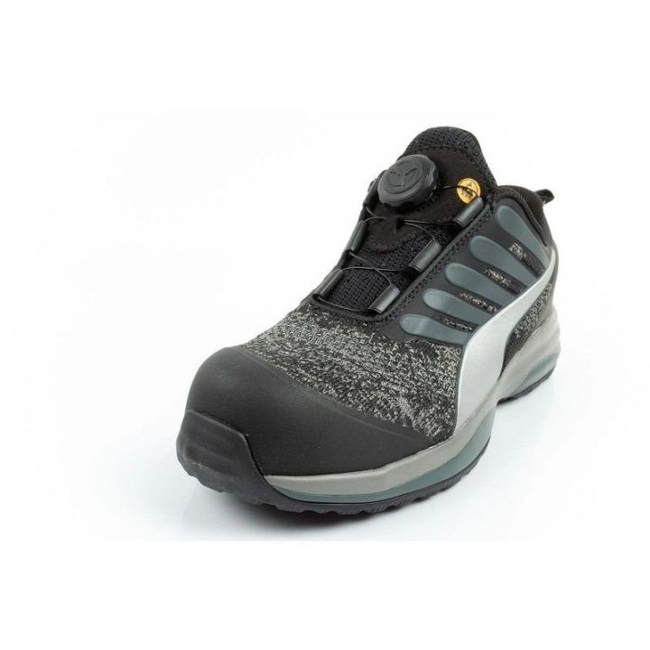 Darbo batai S1P Puma Charge Black Disc Low, juodi