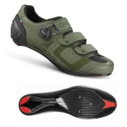 Dviratininko bateliai su BOA Fit System L6 Crono CR3, žali