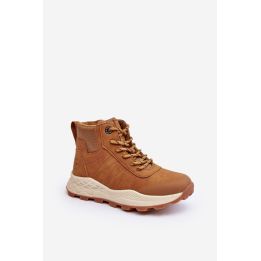 Vaikiški šilti trekingo batai Trappers Camel Big Star MM374202