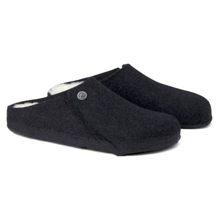 Moteriškos ir vyriškos šlepetės Birkenstock Zermatt, antracito