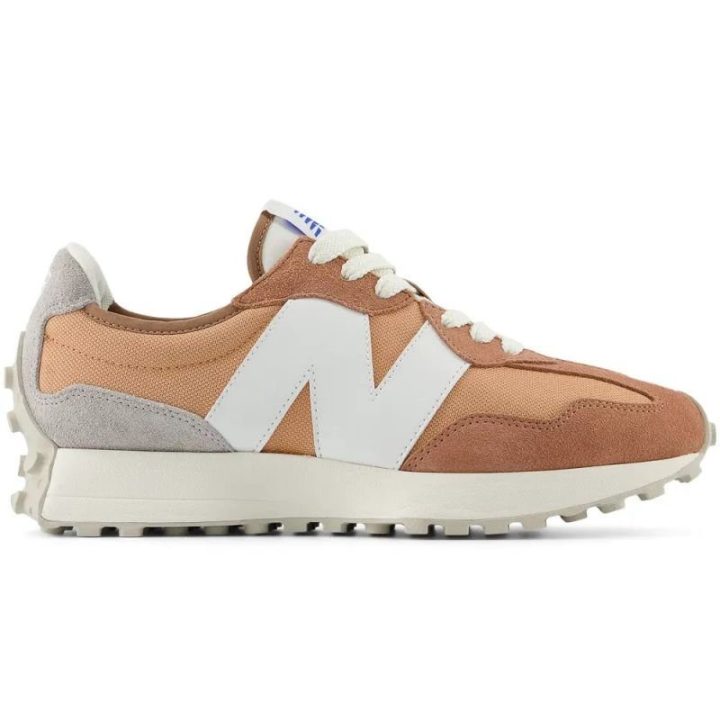 Moteriški ir vyriški sportbačiai New Balance 327, oranžiniai