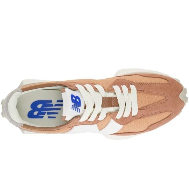 Moteriški ir vyriški sportbačiai New Balance 327, oranžiniai