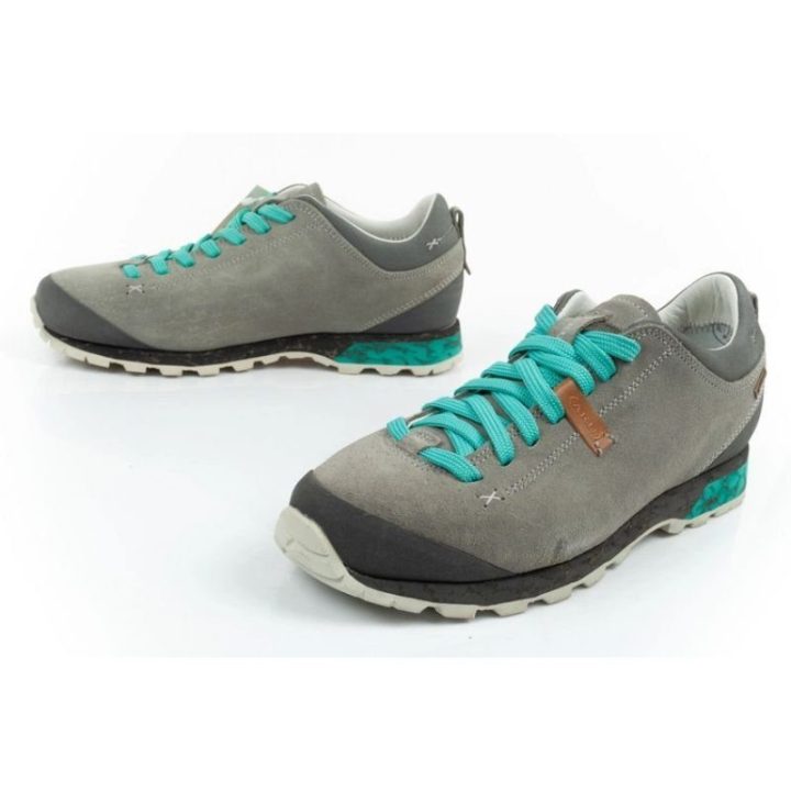 Moteriški žygio batai AKU Bellamont 3 Suede GORE-TEX, pilki