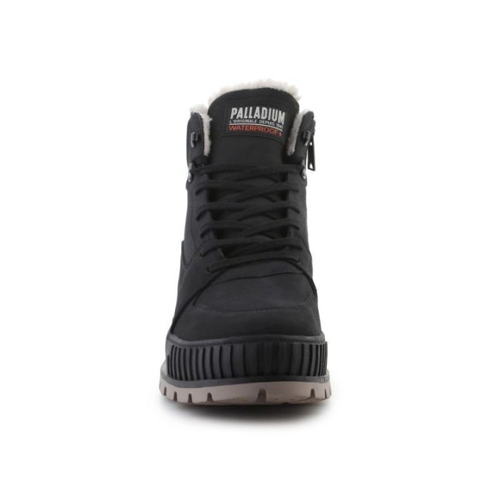 Pašiltinti auliniai batai Palladium Pallashock Warm WP, juodi