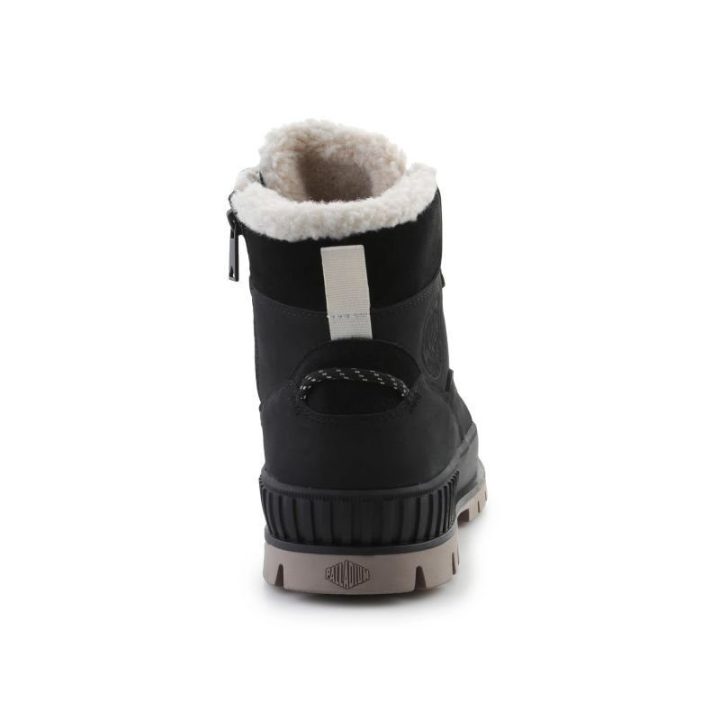 Pašiltinti auliniai batai Palladium Pallashock Warm WP, juodi