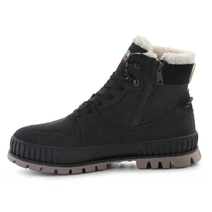 Pašiltinti auliniai batai Palladium Pallashock Warm WP, juodi