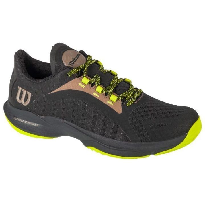 Vyriški žemo profilio teniso bateliai Wilson Hurakn Pro, juodi