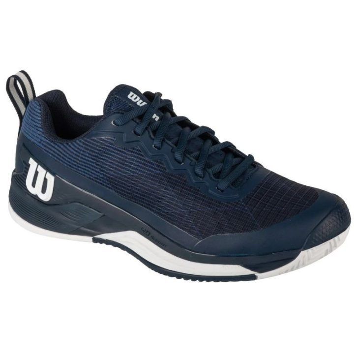 Vyriški teniso bateliai Wilson Rush Pro 4.5 Clay, tamsiai mėlyni