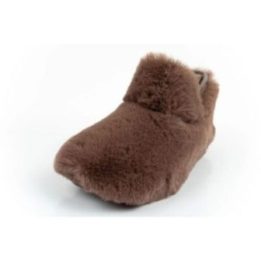 Moteriškos pašiltintos šlepetės Scholl Molly Bootie, rudos