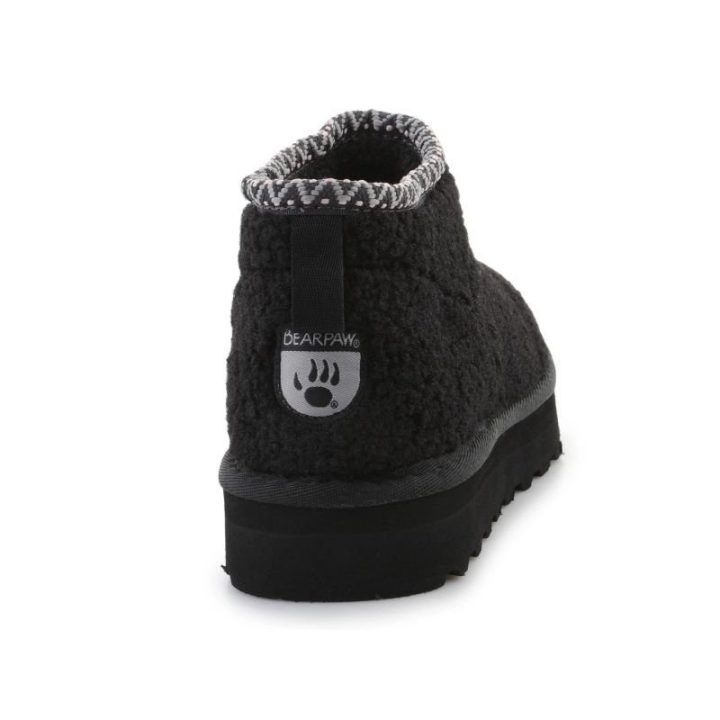 Moteriški aulinukai Bearpaw Snuggle Daphne Deco, juodi