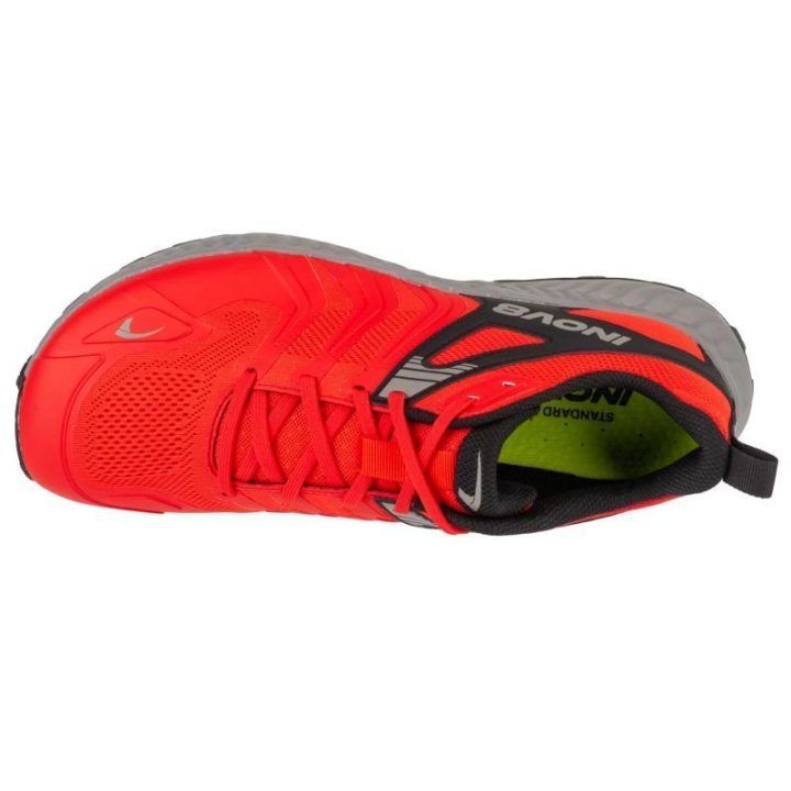 Vyriški bėgimo bekele bateliai Inov-8 TrailTalon, raudoni