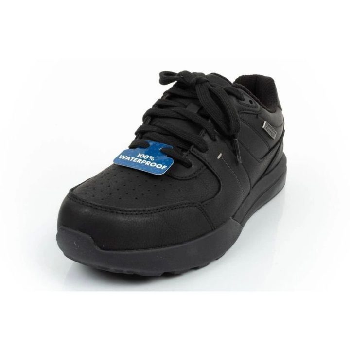 Vyriški vandeniui atsparūs sportbačiai Skechers Netson, juodi
