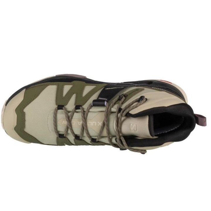 Vyriški žygio batai Salomon X Ultra 4 Mid GTX, žali