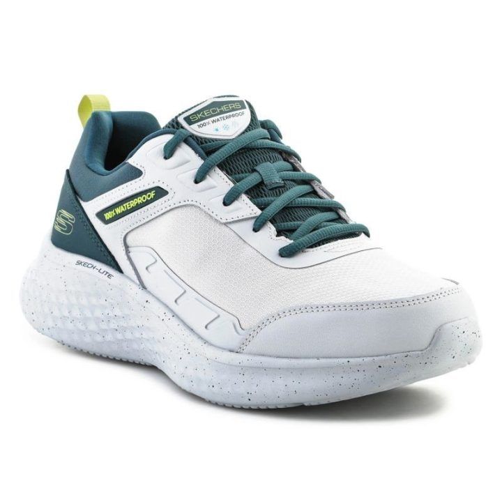 Vyriški sportbačiai Skechers Skech-Lite Pro, pilki ir žali