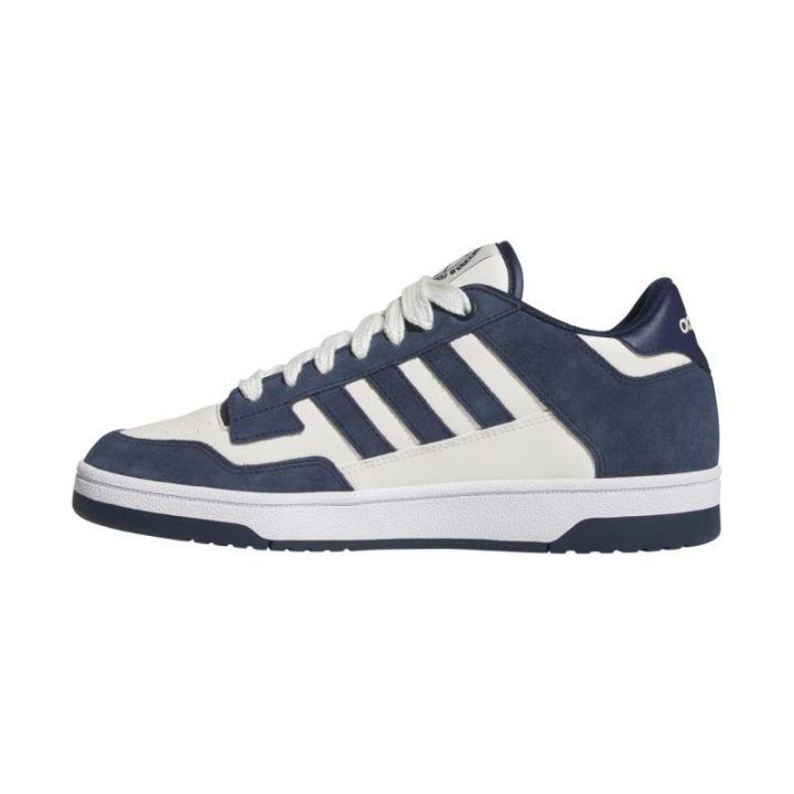 Vyriški sportbačiai adidas Rapid Court Low, tamsiai mėlyni ir balti