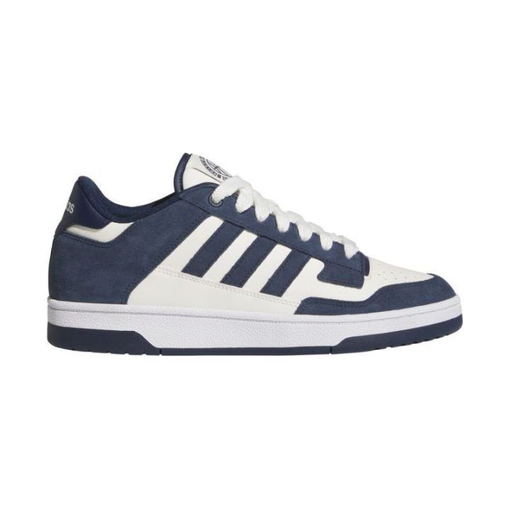Vyriški sportbačiai adidas Rapid Court Low, tamsiai mėlyni ir balti