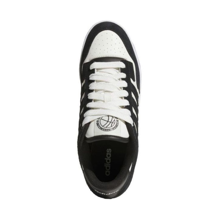 Vyriški sportbačiai adidas Rapid Court Low, juodai balti