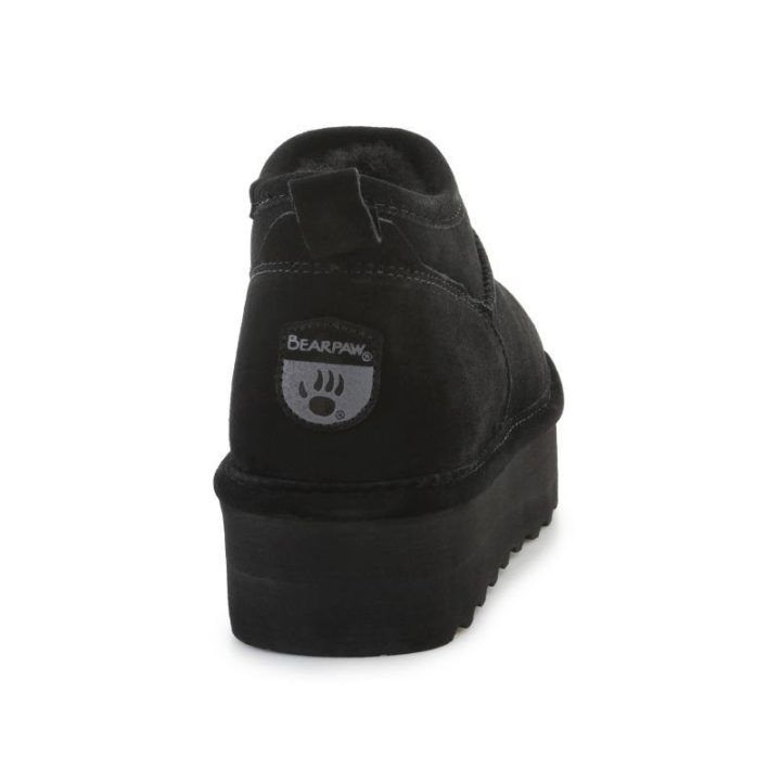 Moteriški odiniai aulinukai Bearpaw Retro Super Shorty, juodi
