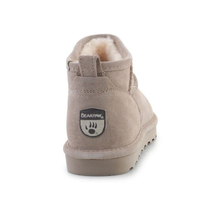 Moteriški pašiltinti aulinukai Bearpaw Shorty, grybo spalvos