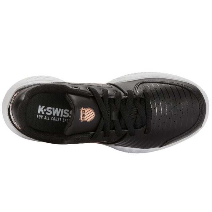 Moteriški odiniai teniso sportbačiai K-Swiss Court Express HB, juodi