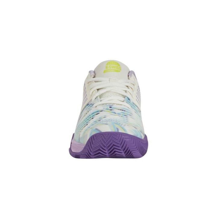 Moteriški padelio batai K-Swiss Express Light 3, balti ir violetiniai