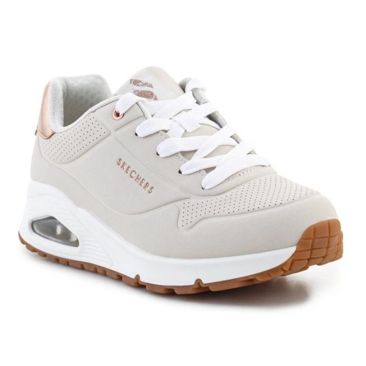 Vaikiški sportbačiai su EVA amortizacija Skechers UNO GEN, natūralūs