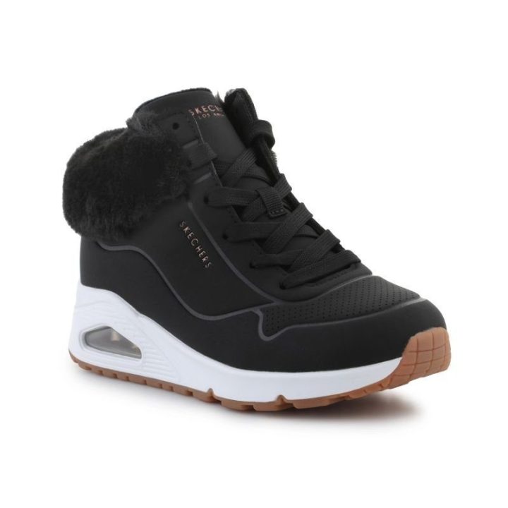 Moteriški sportbačiai Skechers Uno-Fall Air, juodi