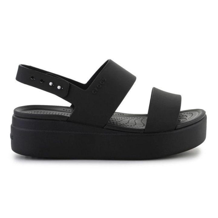 Moteriškos basutės Crocs Brooklyn Low Wedge, juodos