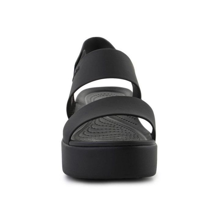 Moteriškos basutės Crocs Brooklyn Low Wedge, juodos