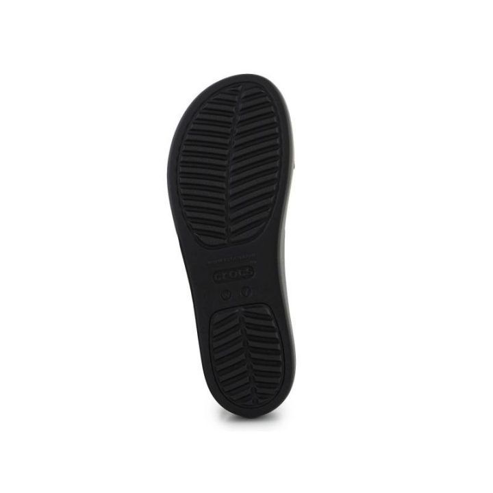 Moteriškos basutės Crocs Brooklyn Low Wedge, juodos