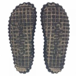 Moteriškos šlepetės per pirštą Gumbies Slingback, susukta juostelė