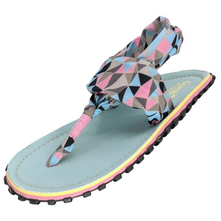 Moteriškos šlepetės per pirštą su elastine juostele Gumbies Slingback
