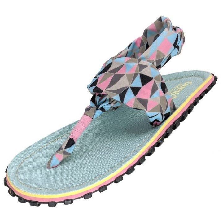 Moteriškos šlepetės per pirštą su elastine juostele Gumbies Slingback