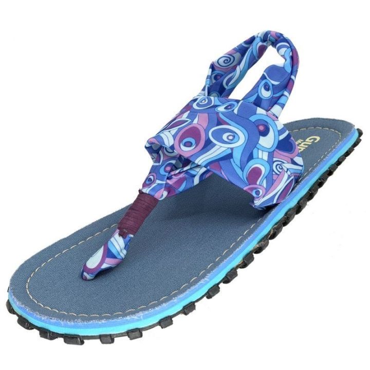 Moteriškos šlepetės su guminiu protektoriumi Gumbies Slingback