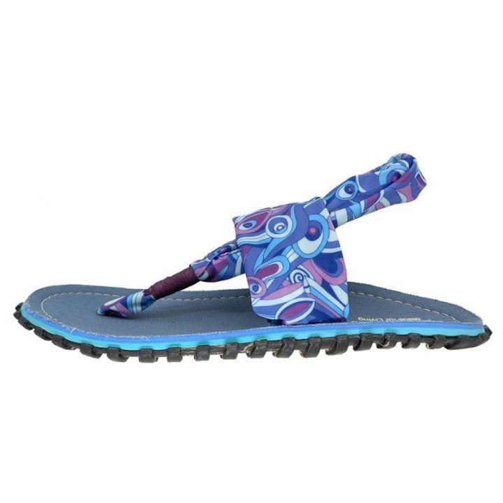 Moteriškos šlepetės su guminiu protektoriumi Gumbies Slingback