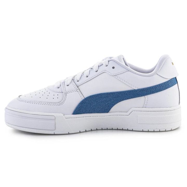 Uniseks sportbačiai PUMA Cali Pro Denim Casual, balti ir mėlyni
