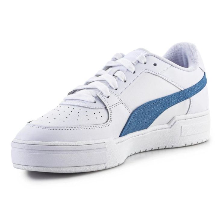Uniseks sportbačiai PUMA Cali Pro Denim Casual, balti ir mėlyni