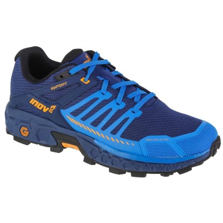 Vyriški bėgimo bekele bateliai Inov-8 Roclite Ultra G 320, mėlyni